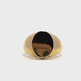 Men's Oval Signet Ring