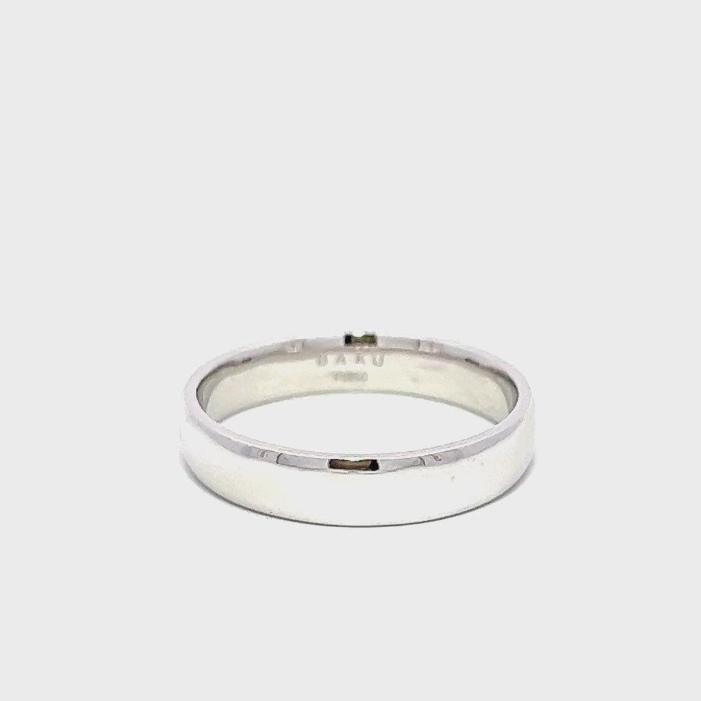 Platinum Men's Wedding Band Ring