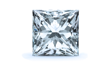 1.0 Carat Princess Shape Lab Grown Diamond