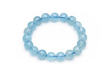 Aquamarine Ball Bracelet