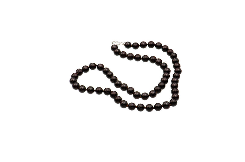 Garnet Ball Necklace