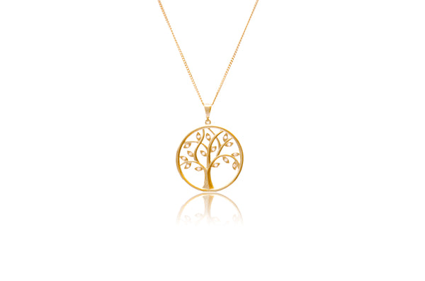 Tree of Life Circle Pendant