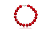 Coral Ball Bracelet