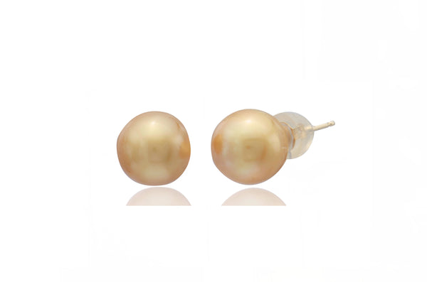 South Sea Pearl Round Stud Earrings