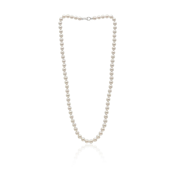  White Akoya Pearl Necklace