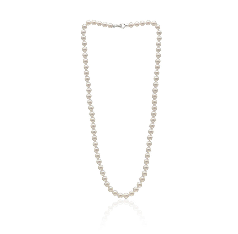  White Akoya Pearl Necklace