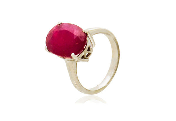  Ruby Oval Ring