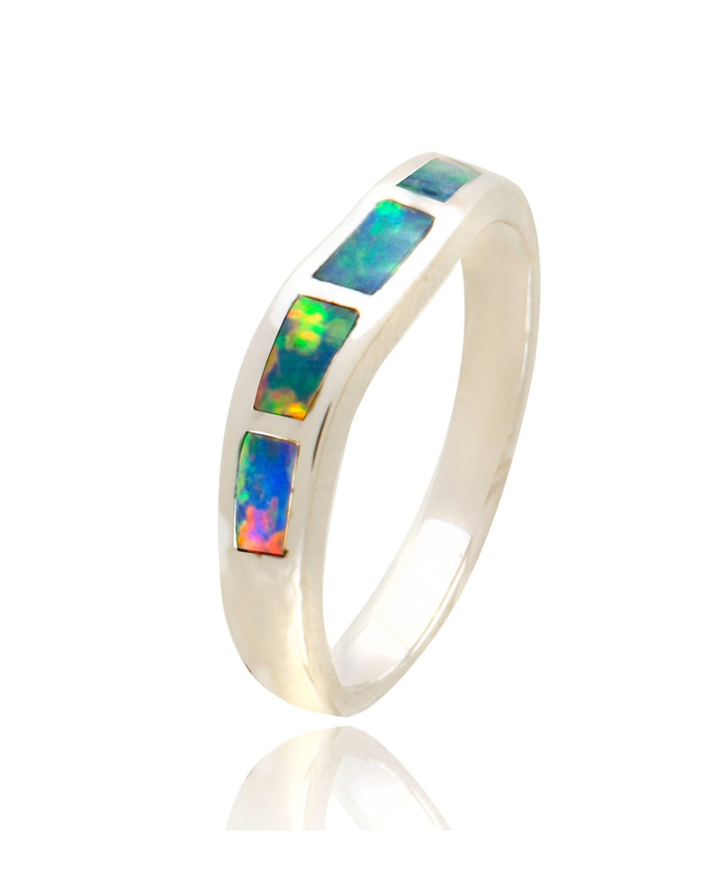 Opal Inlay Ring
