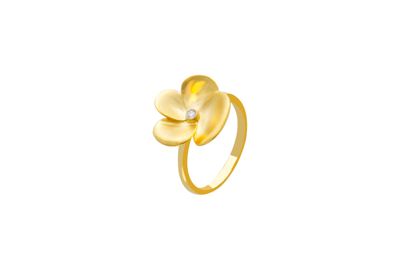 Flower Diamond Ring